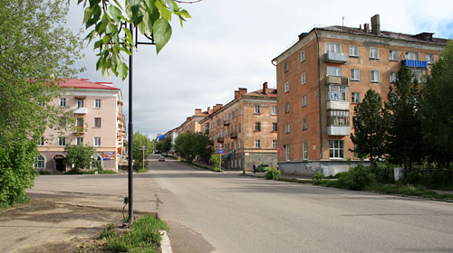 Перекрёсток улиц имени И.С.Смышляева и имени В.И.Бурылова